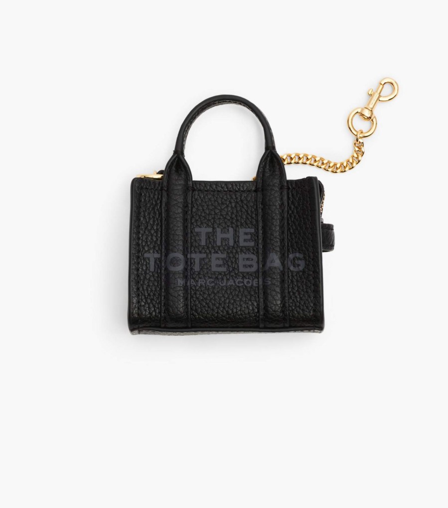 Accessories Marc Jacobs | The Nano Tote Bag Charm Black