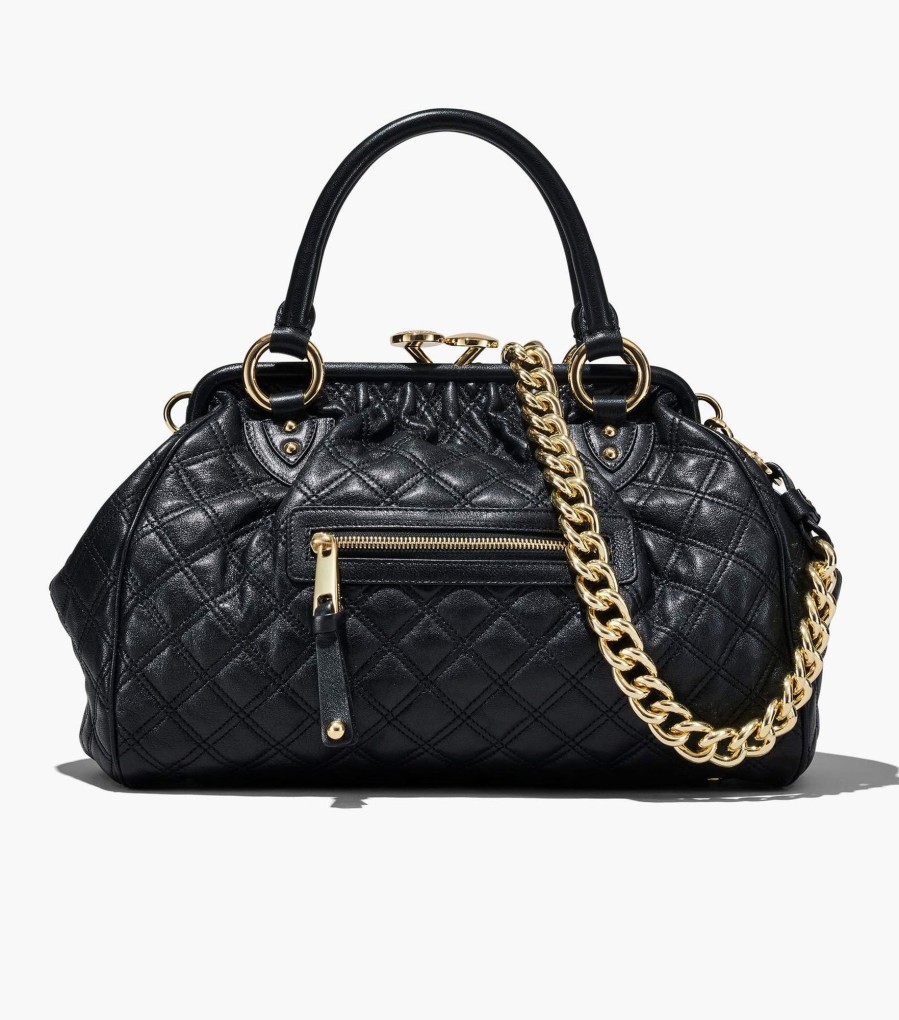 Bags Marc Jacobs | Re-Edition Quilted Leather Stam Bag Black