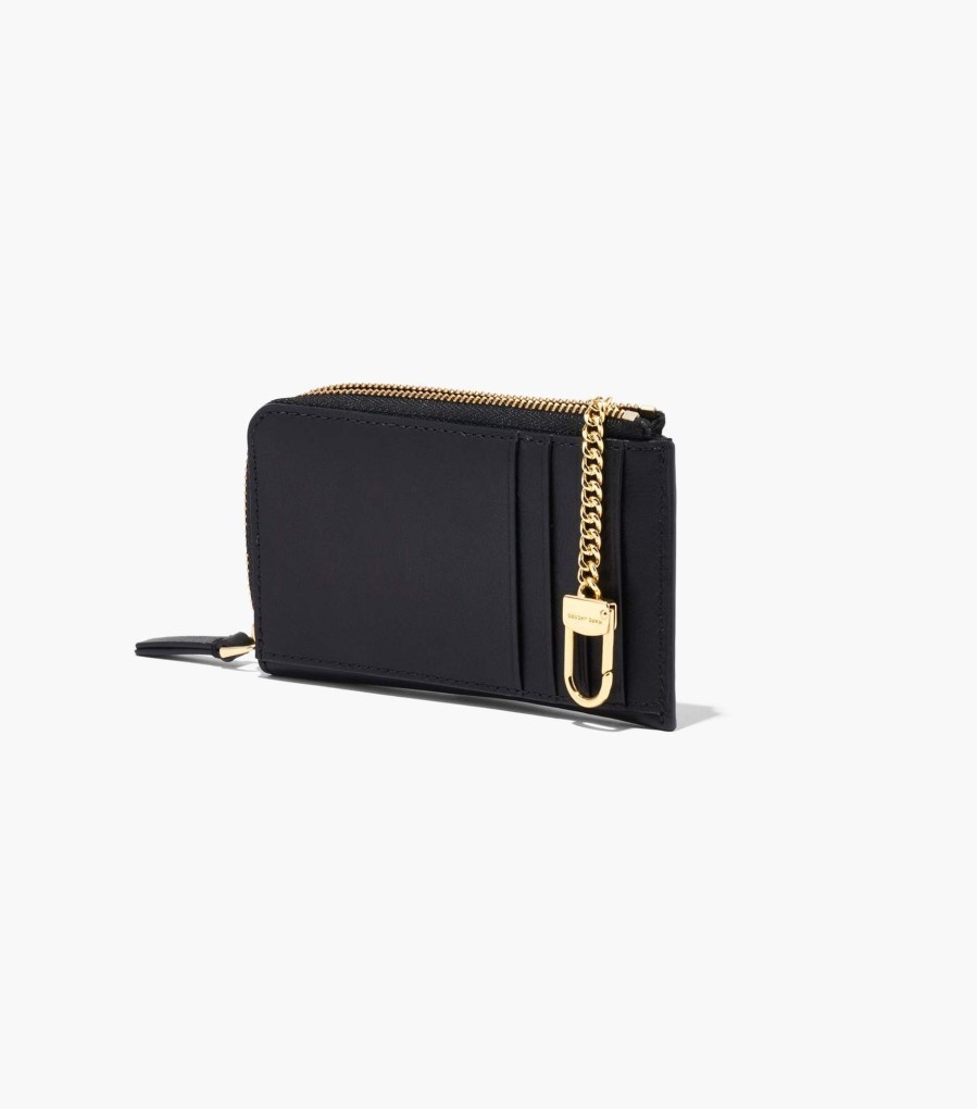 Wallets Marc Jacobs | The J Marc Top Zip Multi Wallet Black