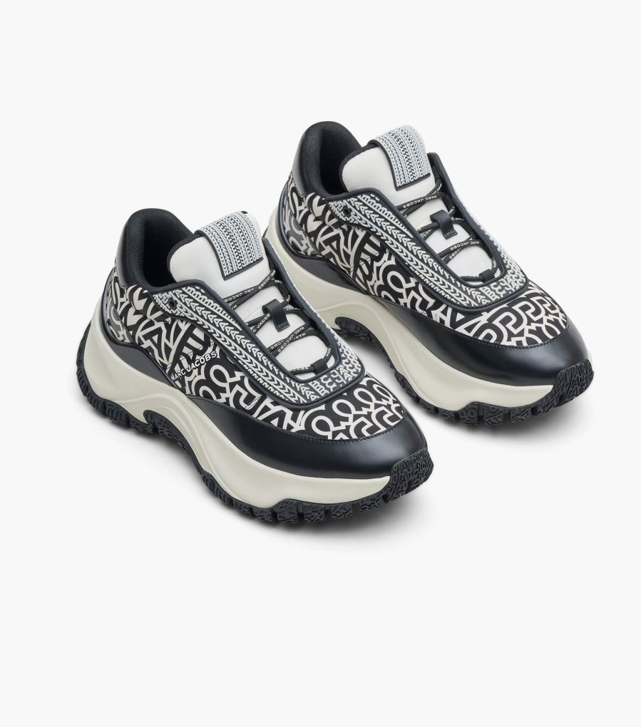 Shoes Marc Jacobs | The Monogram Lazy Runner Black/White