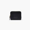 Wallets Marc Jacobs | The Leather Zip Around Wallet Black