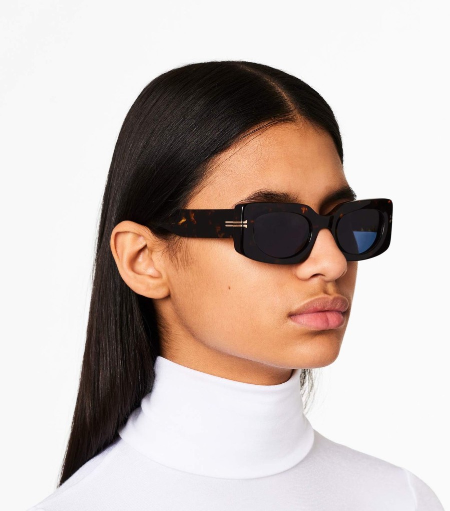 Accessories Marc Jacobs | Icon Rectangular Sunglasses Havana