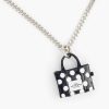 Jewelry Marc Jacobs | The Spots Tote Necklace Black Multi/Silver