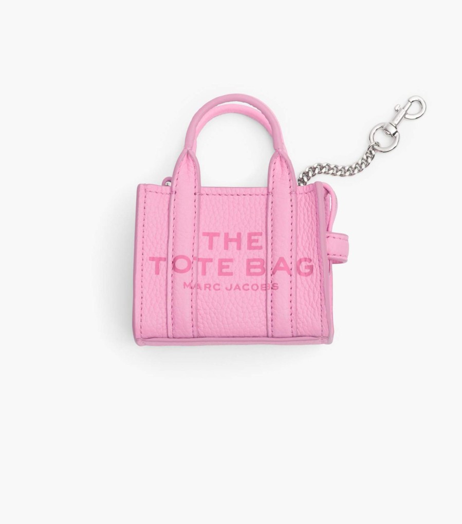 Accessories Marc Jacobs | The Nano Tote Bag Charm Fluro Candy Pink