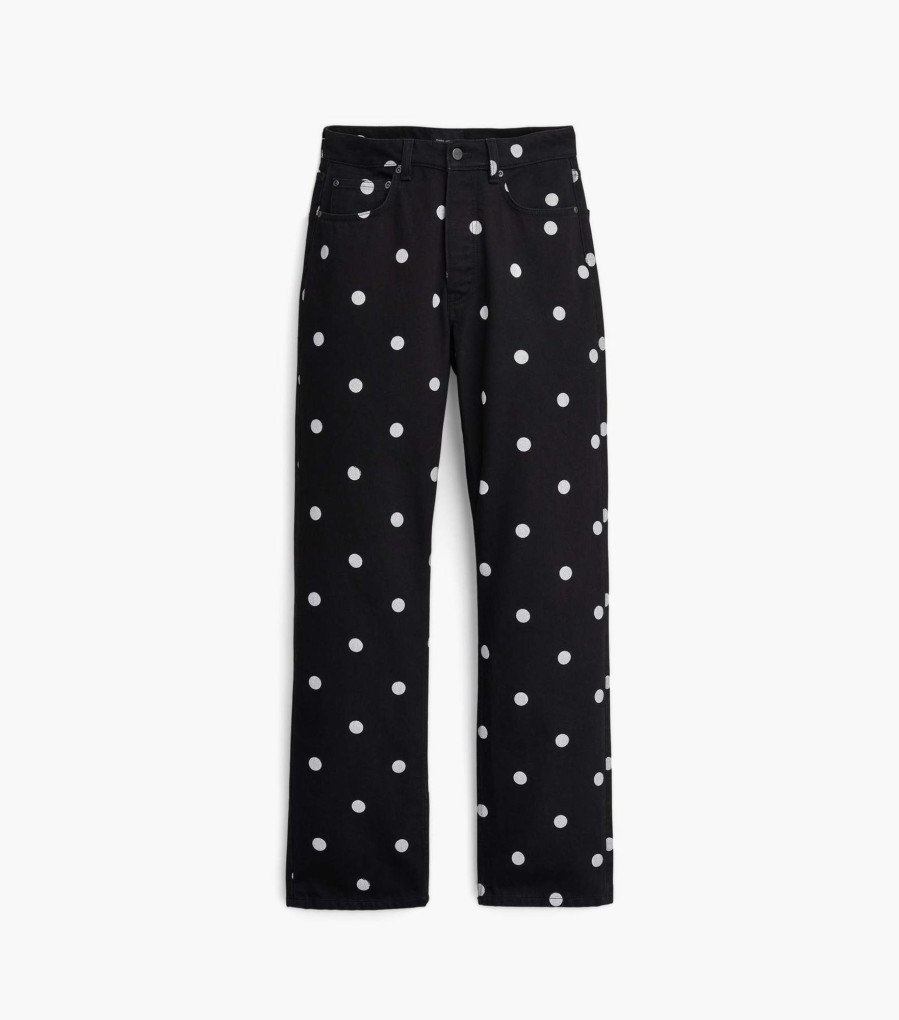 Ready To Wear Marc Jacobs | The Spots Straight Jean Black/White