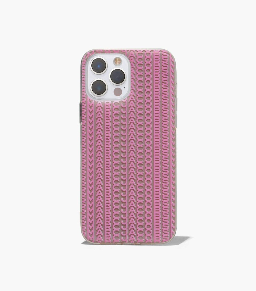 Accessories Marc Jacobs | The Monogram Iphone Case 14 Pro Taupe/Pink