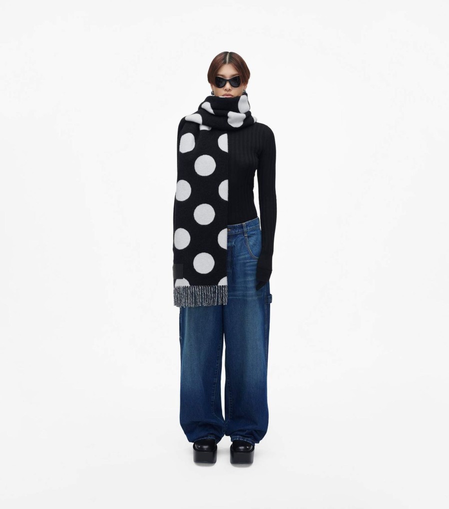 Accessories Marc Jacobs | The Spots Scarf Black/White