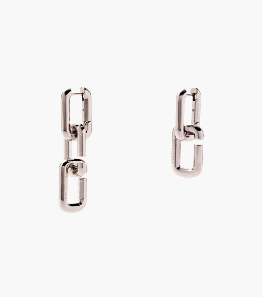 Jewelry Marc Jacobs | The J Marc Chain Link Earrings Silver