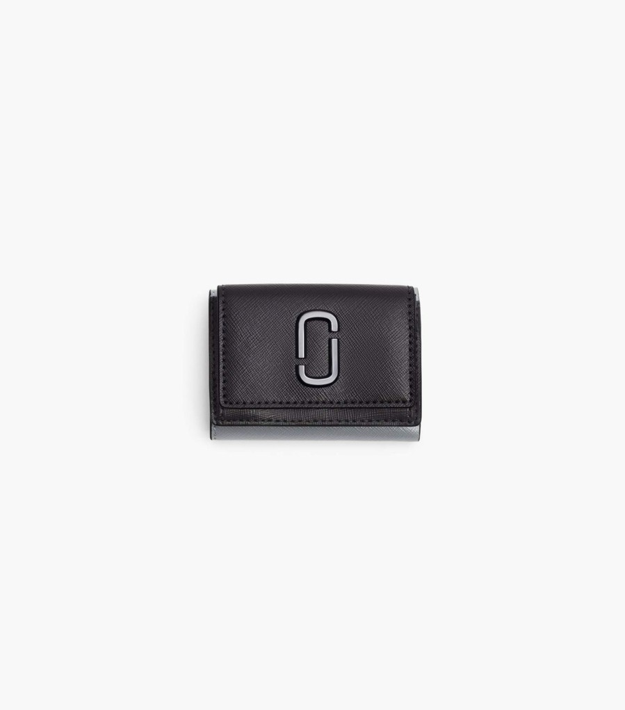 Wallets Marc Jacobs | The Utility Snapshot Mini Trifold Wallet Wolf Grey Multi