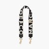 Accessories Marc Jacobs | The Logo Webbing Strap Black/White