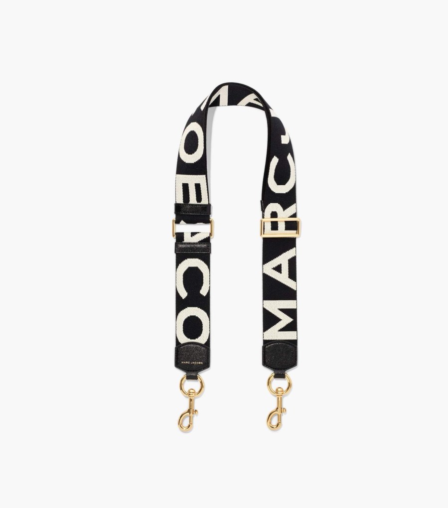 Accessories Marc Jacobs | The Logo Webbing Strap Black/White