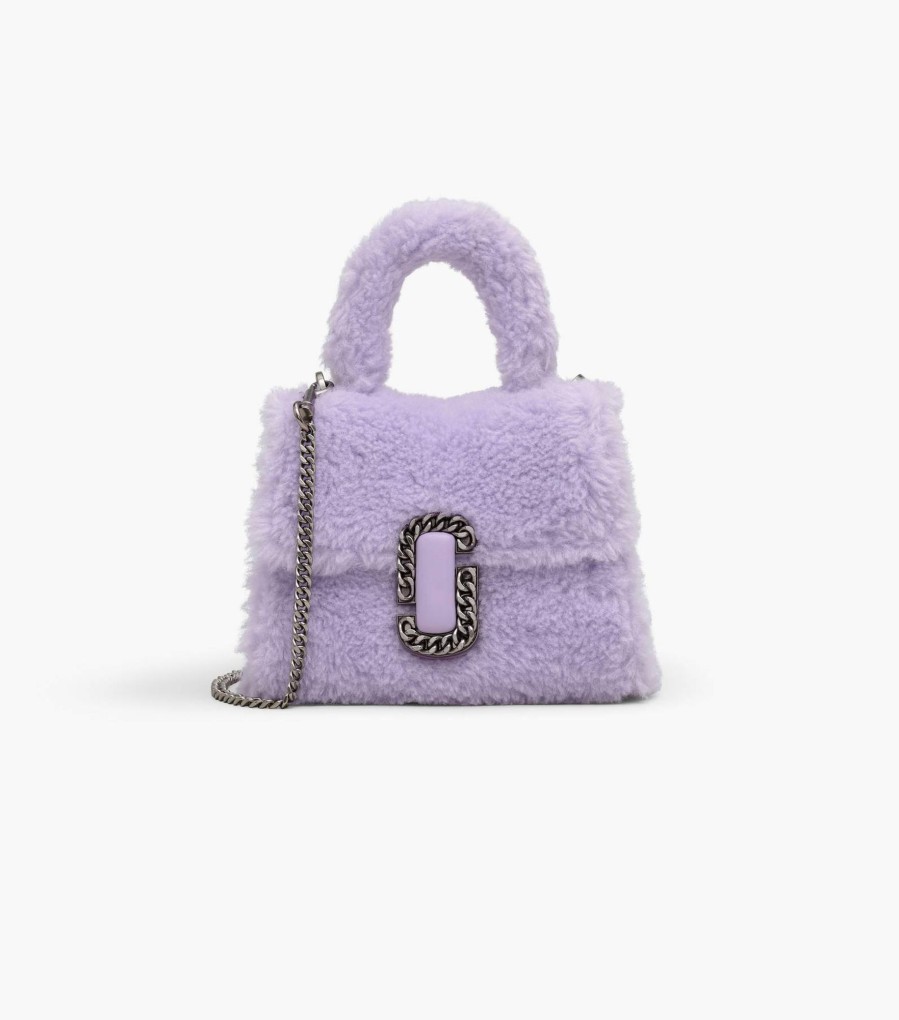 Bags Marc Jacobs | The Teddy St. Marc Mini Top Handle Lilac