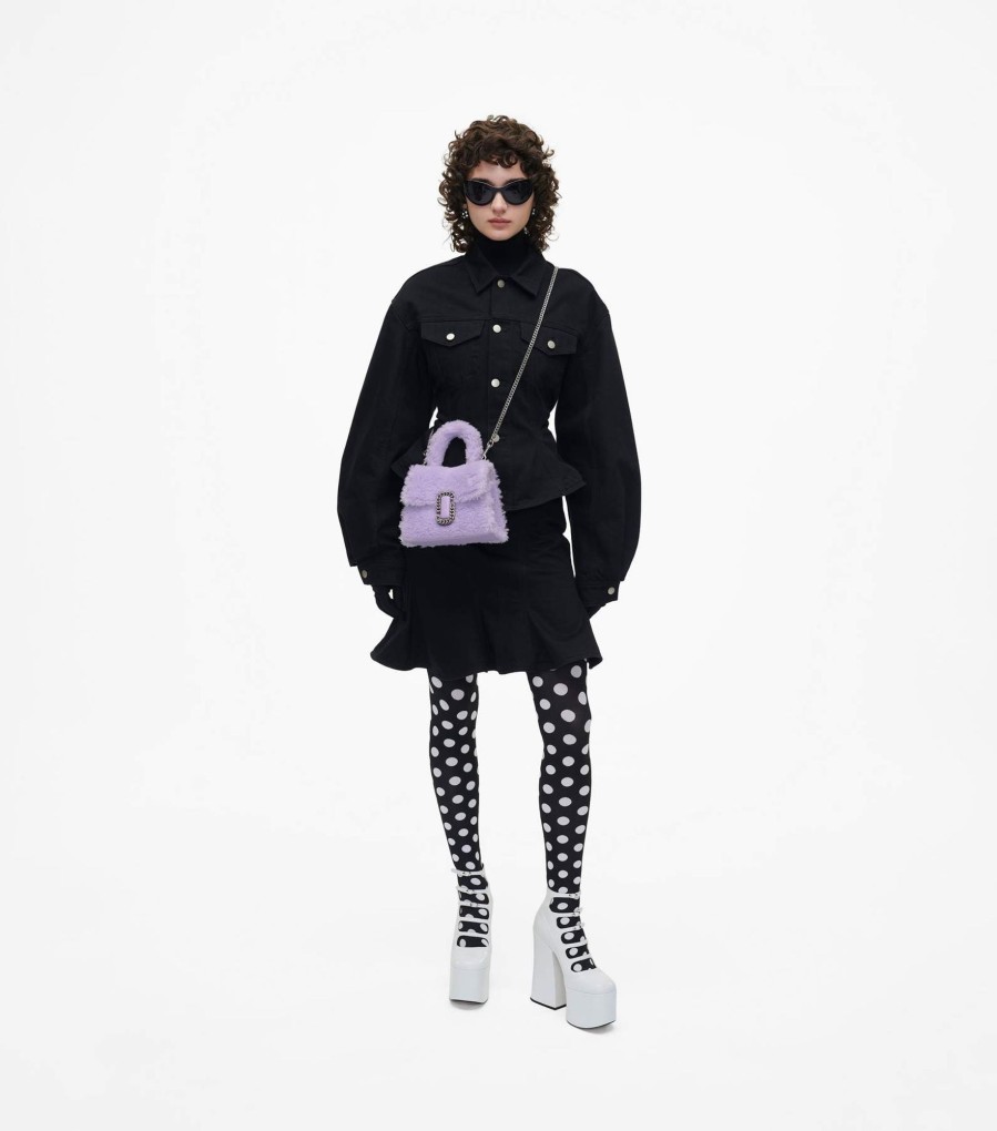 Bags Marc Jacobs | The Teddy St. Marc Mini Top Handle Lilac