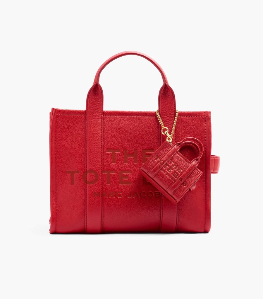 Accessories Marc Jacobs | The Nano Tote Bag Charm True Red