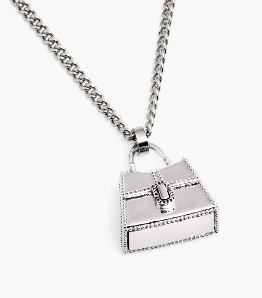 Jewelry Marc Jacobs | The St. Marc Necklace Light Antique Silver