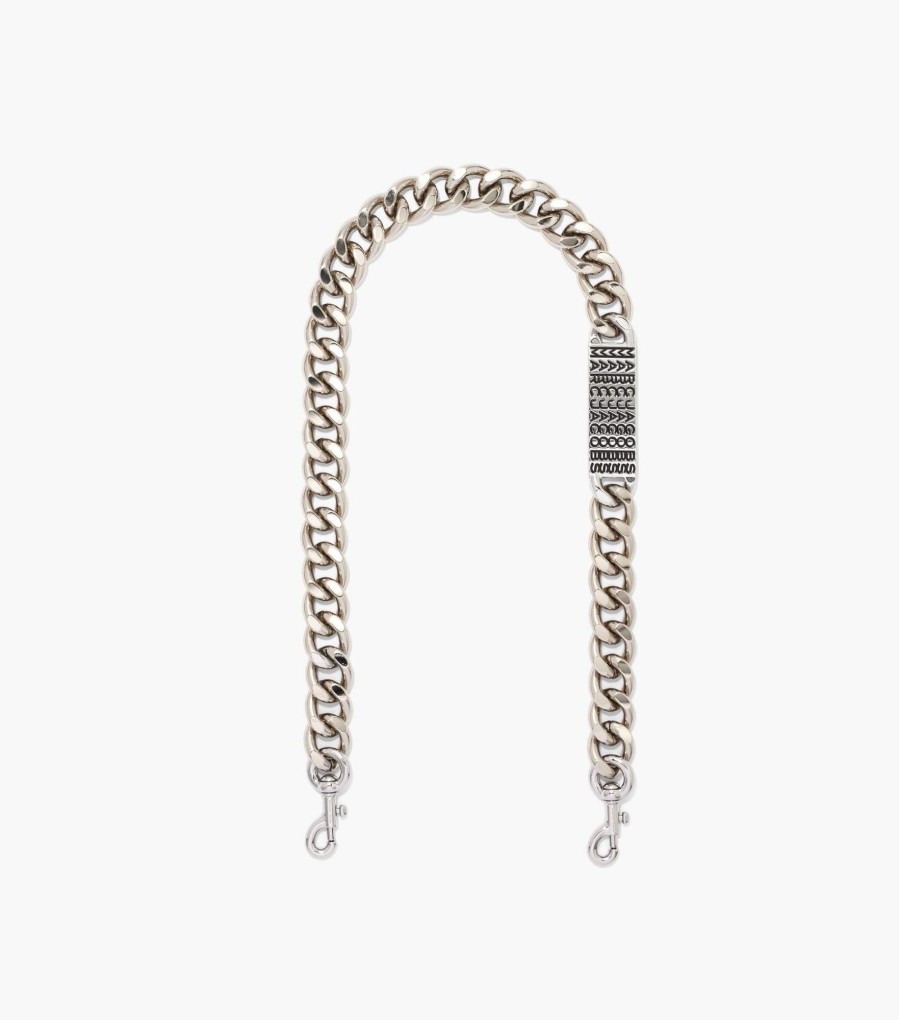 Accessories Marc Jacobs | The Barcode Chain Shoulder Strap Nickel