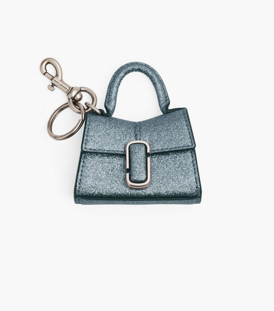 Accessories Marc Jacobs | The Galactic Glitter Nano St. Marc Charm Silver