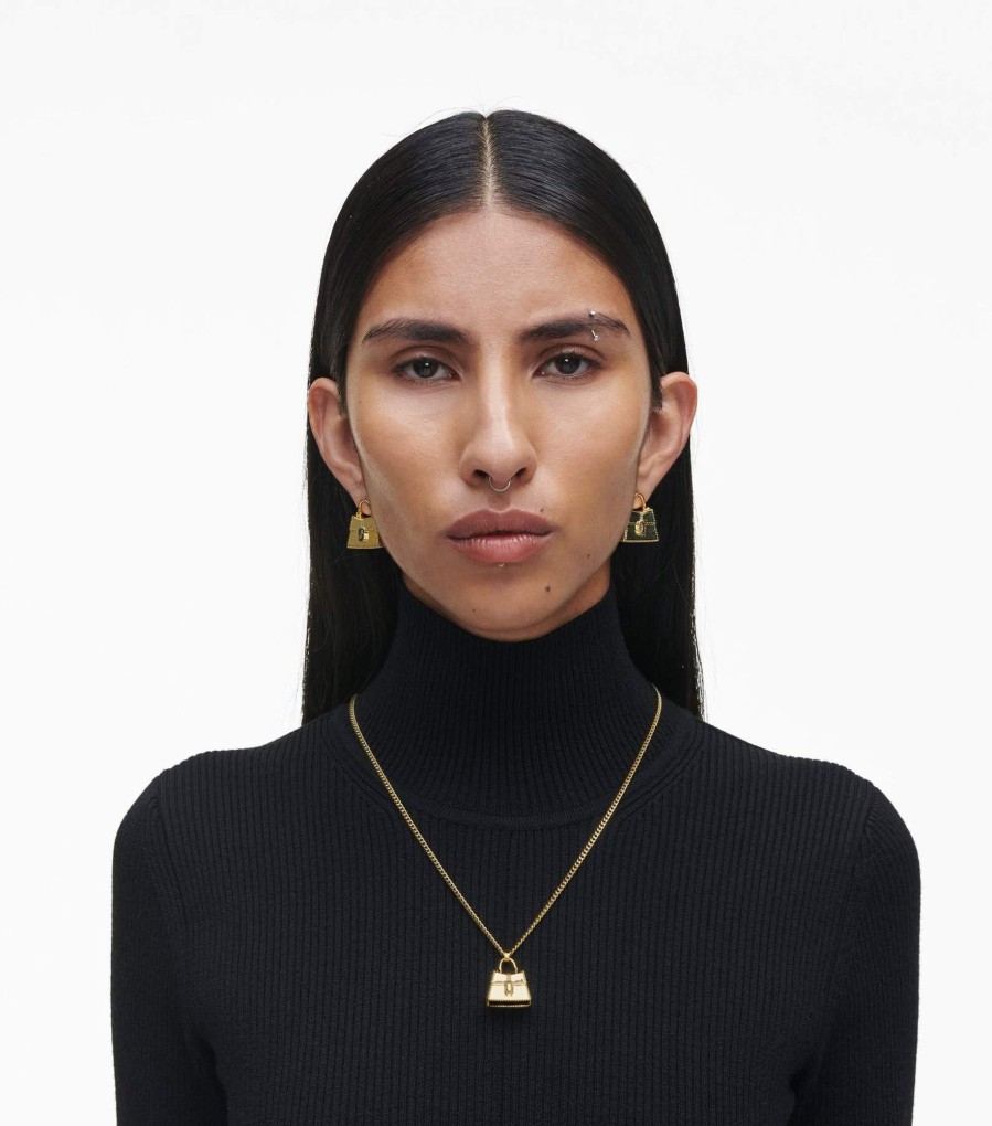 Jewelry Marc Jacobs | The St. Marc Necklace Light Antique Gold