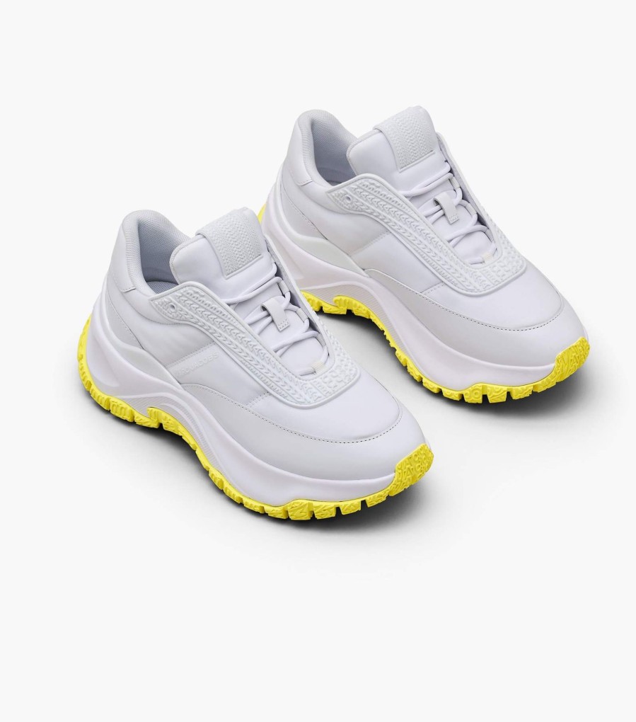 Shoes Marc Jacobs | The Lazy Runner White/Yellow