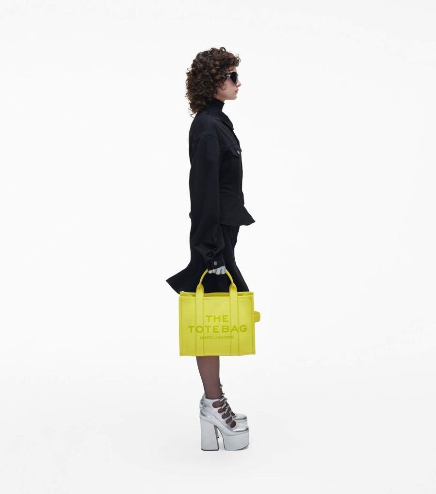 Bags Marc Jacobs | The Leather Medium Tote Bag Limoncello