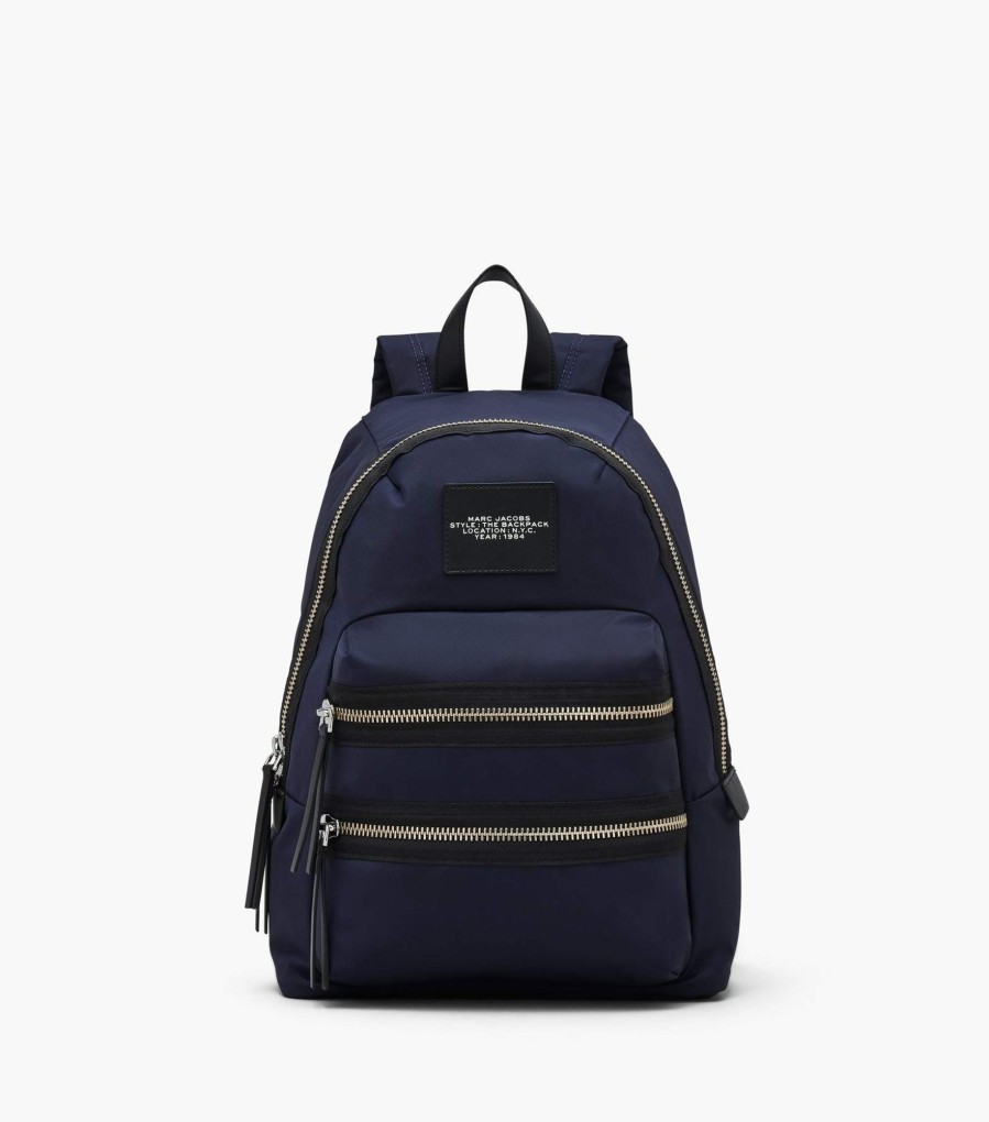 Bags Marc Jacobs | The Biker Nylon Medium Backpack Midnight Blue