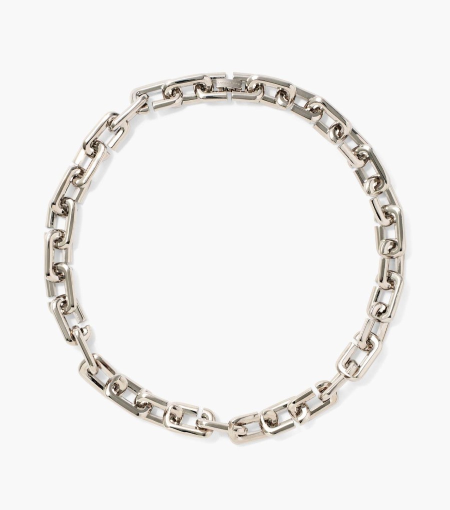 Jewelry Marc Jacobs | The J Marc Chain Link Necklace Silver