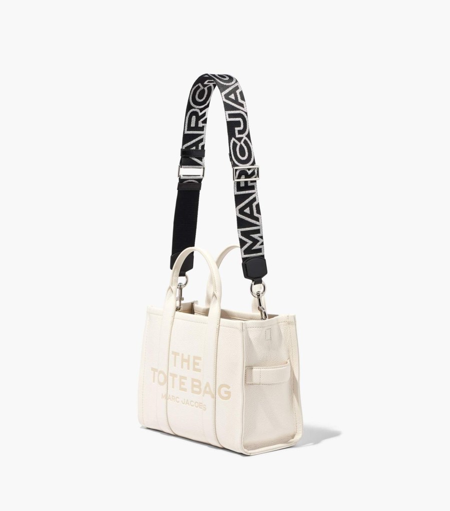 Accessories Marc Jacobs | The Outline Logo Webbing Strap Black/Silver