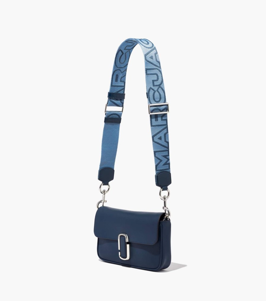 Accessories Marc Jacobs | The Outline Logo Webbing Strap Blue Sea Multi