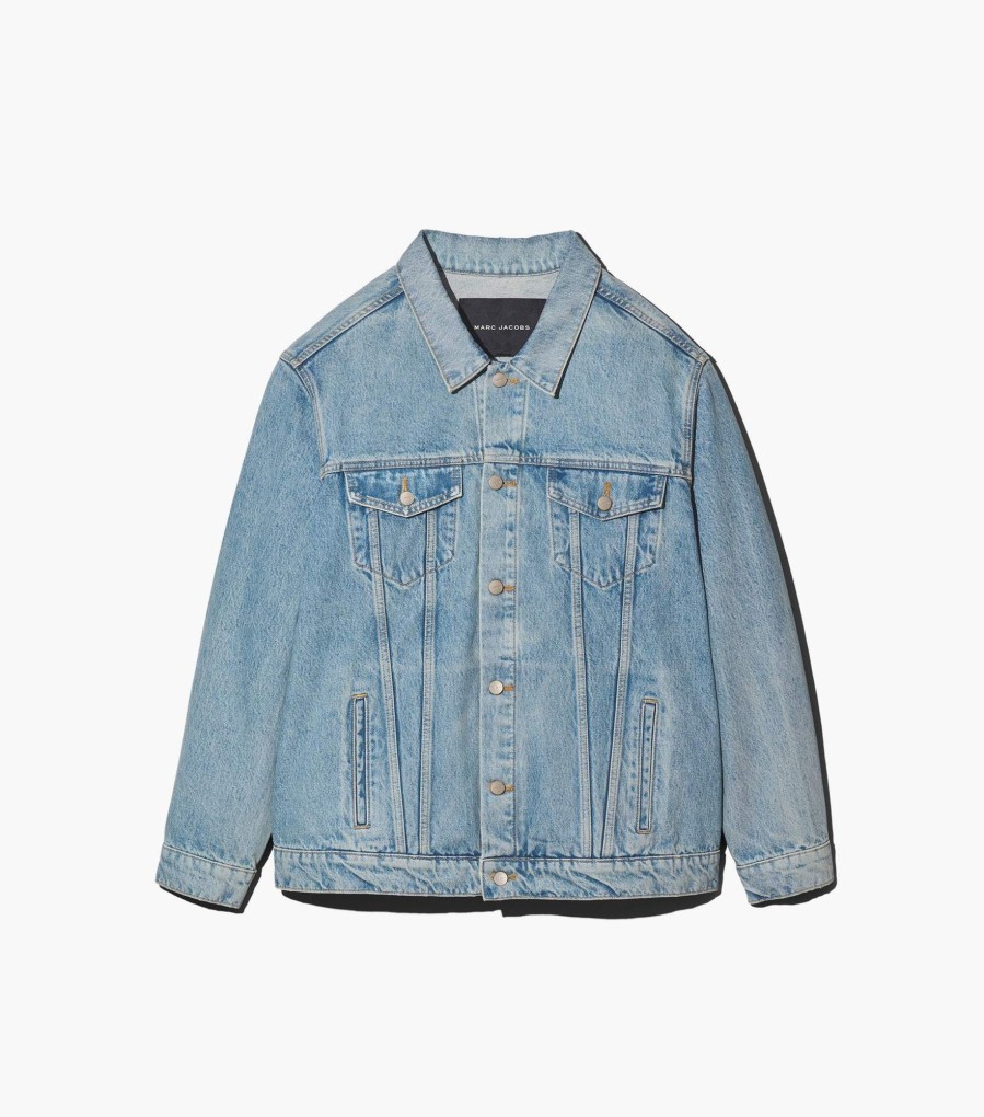 Ready To Wear Marc Jacobs | The Denim Trucker Jacket Sun Bleached Denim