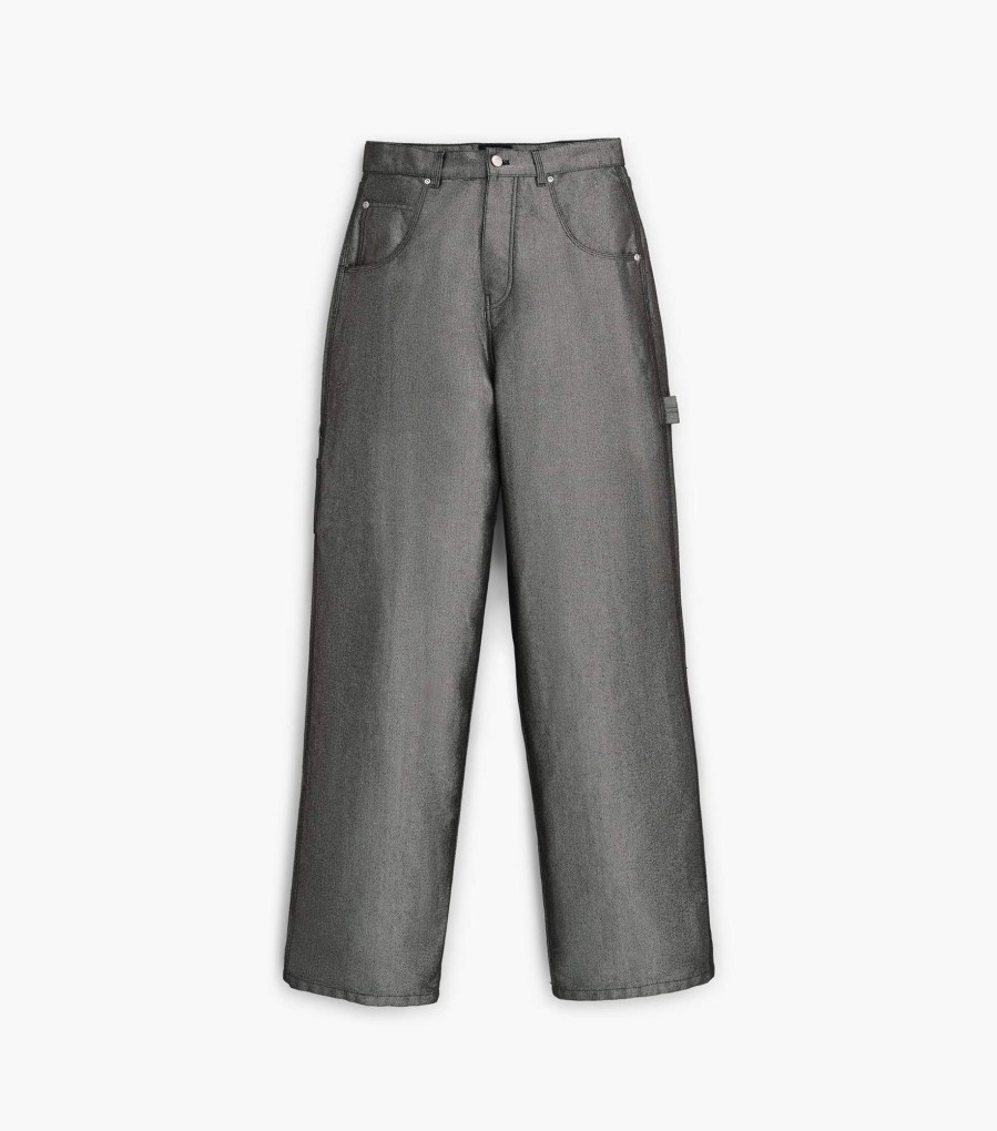 Ready To Wear Marc Jacobs | The Reflective Oversized Jeans Silver Reflective