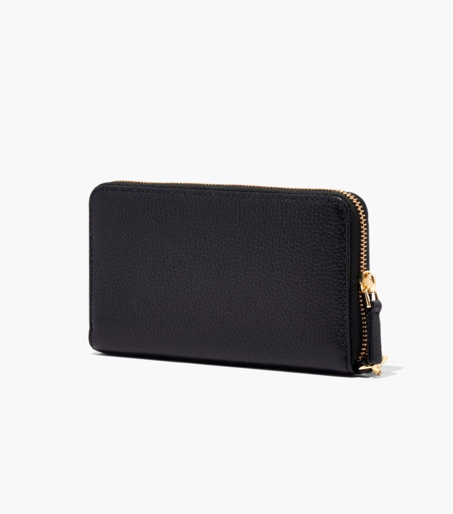 Wallets Marc Jacobs | The Leather Continental Wallet Black