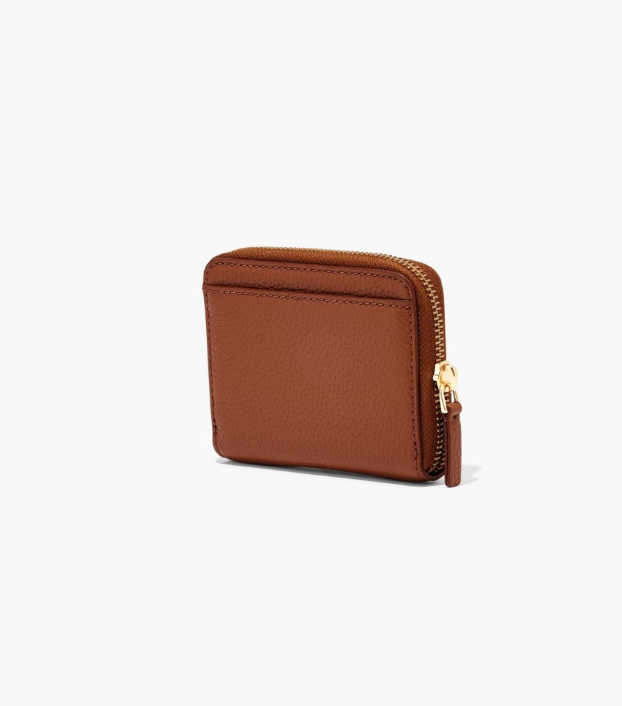 Wallets Marc Jacobs | The Leather Zip Around Wallet Argan Oil