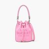 Bags Marc Jacobs | The Leather Bucket Bag Fluro Candy Pink