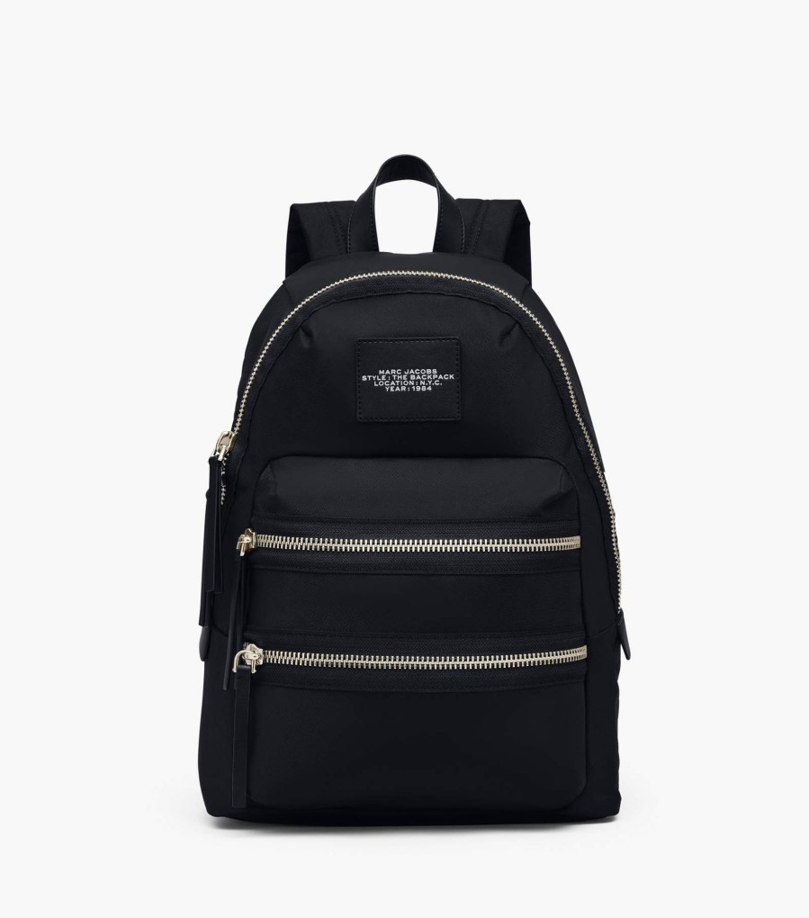 Bags Marc Jacobs | The Biker Nylon Large Backpack Black