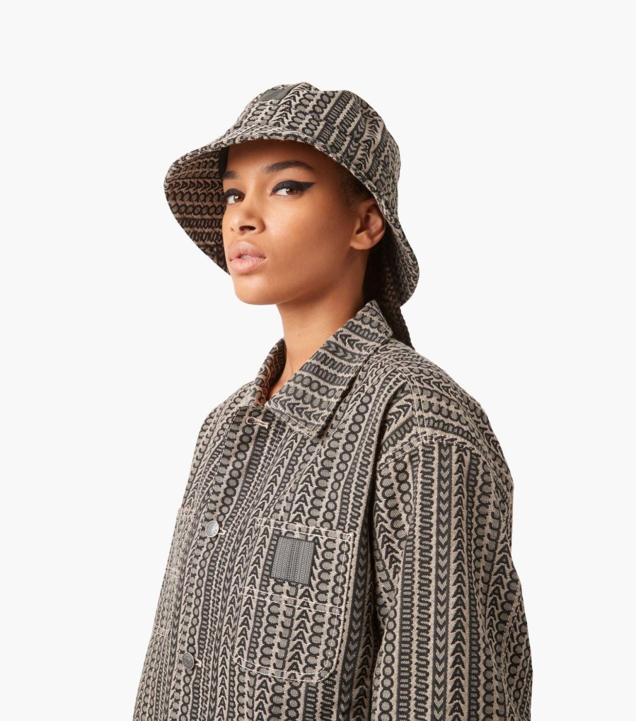 Accessories Marc Jacobs | The Monogram Bucket Hat Beige Multi