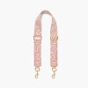 Accessories Marc Jacobs | The Outline Logo Webbing Strap Rose Multi