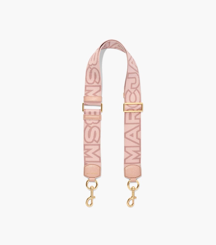 Accessories Marc Jacobs | The Outline Logo Webbing Strap Rose Multi