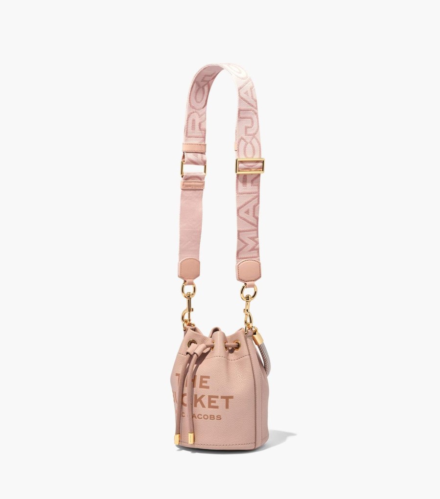 Accessories Marc Jacobs | The Outline Logo Webbing Strap Rose Multi