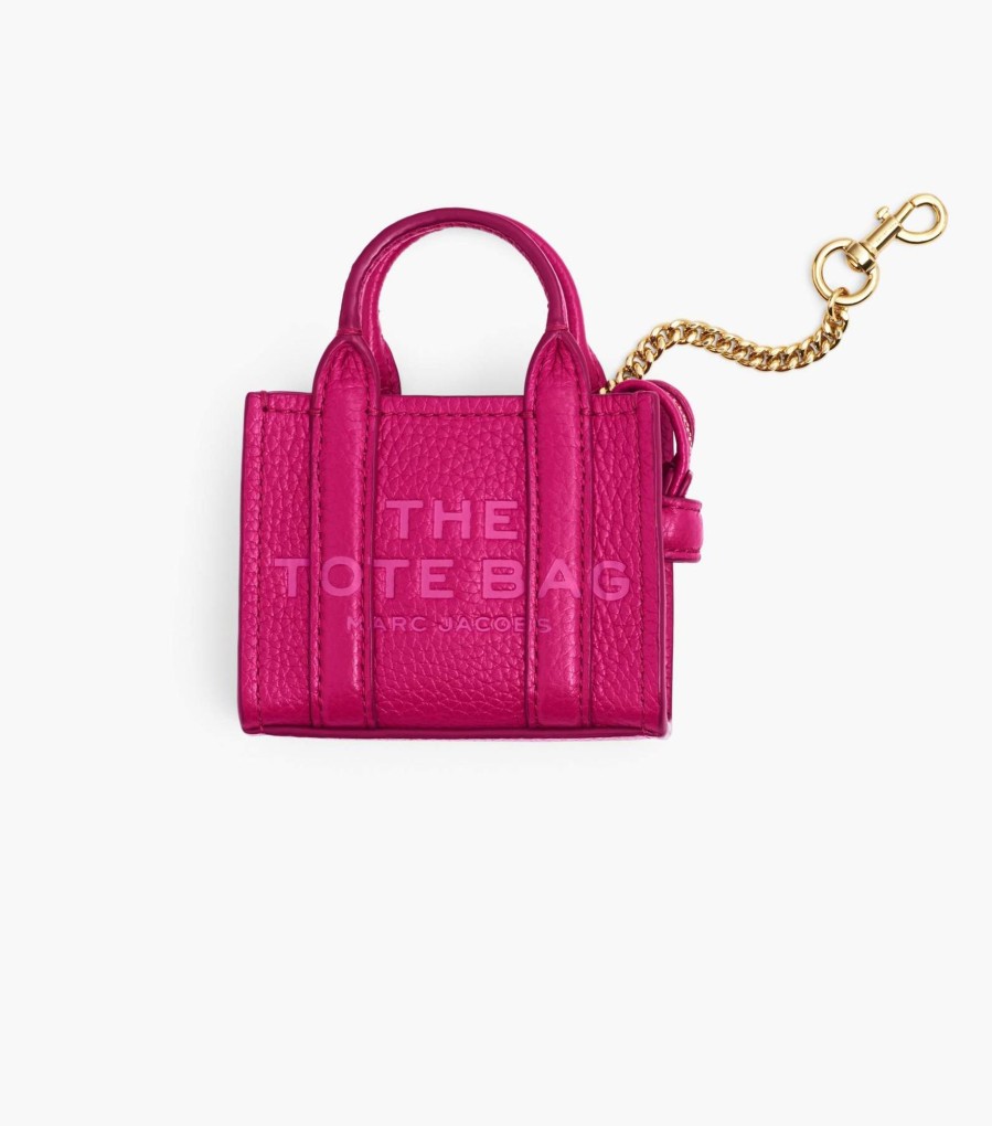 Accessories Marc Jacobs | The Nano Tote Bag Charm Lipstick Pink