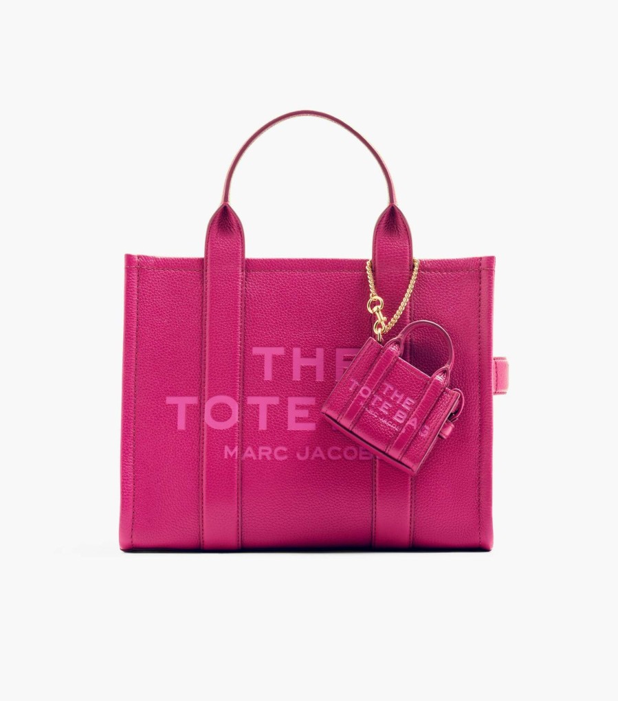 Accessories Marc Jacobs | The Nano Tote Bag Charm Lipstick Pink