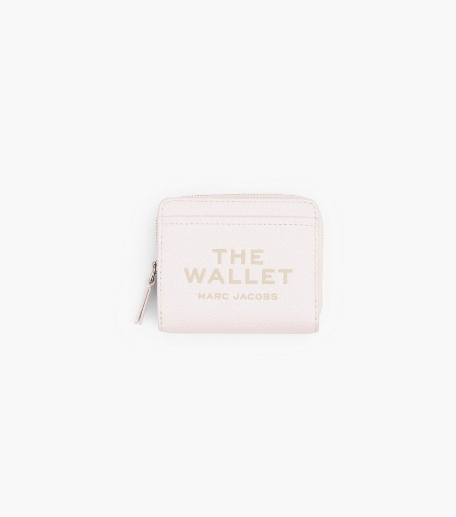 Wallets Marc Jacobs | The Leather Mini Compact Wallet Cotton