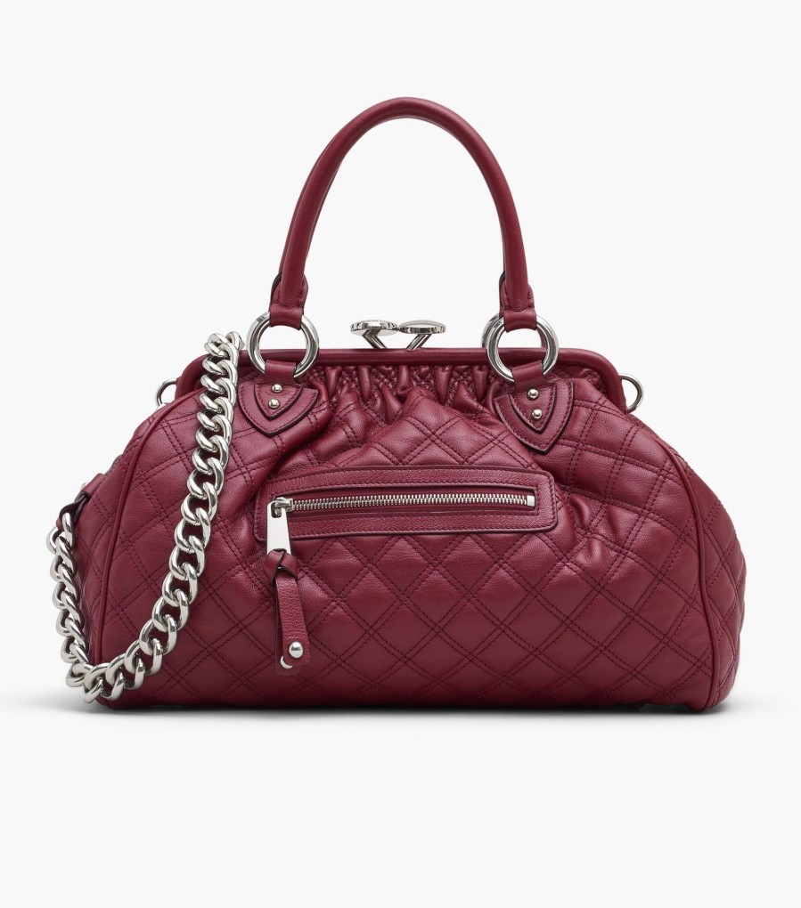 Bags Marc Jacobs | Re-Edition Quilted Leather Stam Bag Cherry