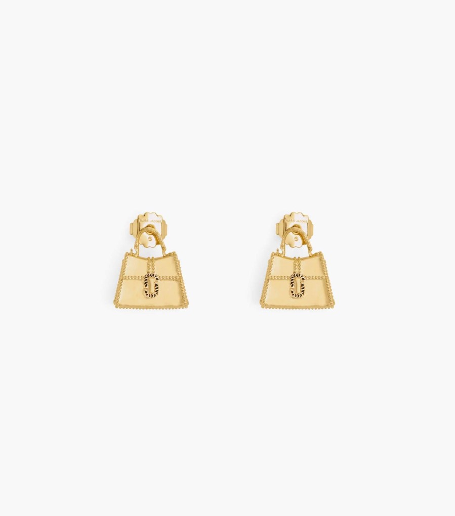 Jewelry Marc Jacobs | The St. Marc Earrings Light Antique Gold