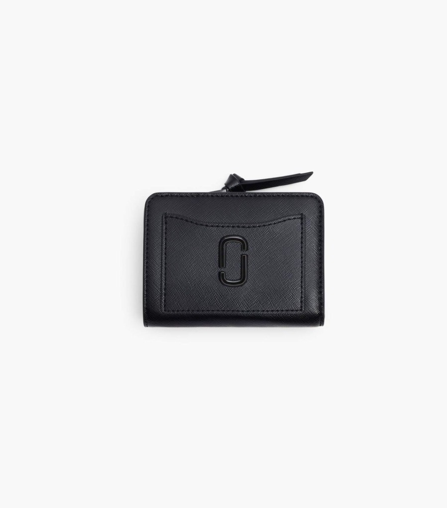 Wallets Marc Jacobs | The Utility Snapshot Dtm Mini Compact Wallet Black