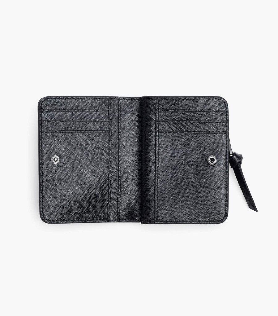 Wallets Marc Jacobs | The Utility Snapshot Dtm Mini Compact Wallet Black