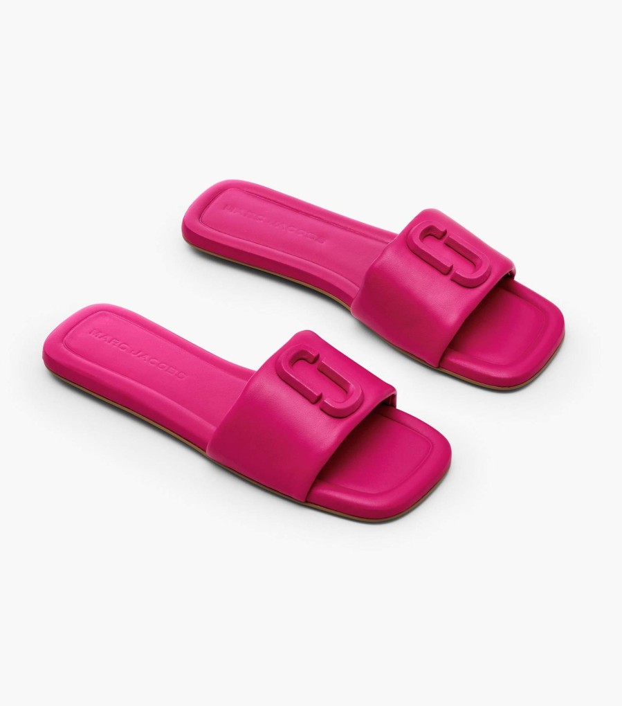 Shoes Marc Jacobs | The J Marc Leather Sandal Lipstick Pink