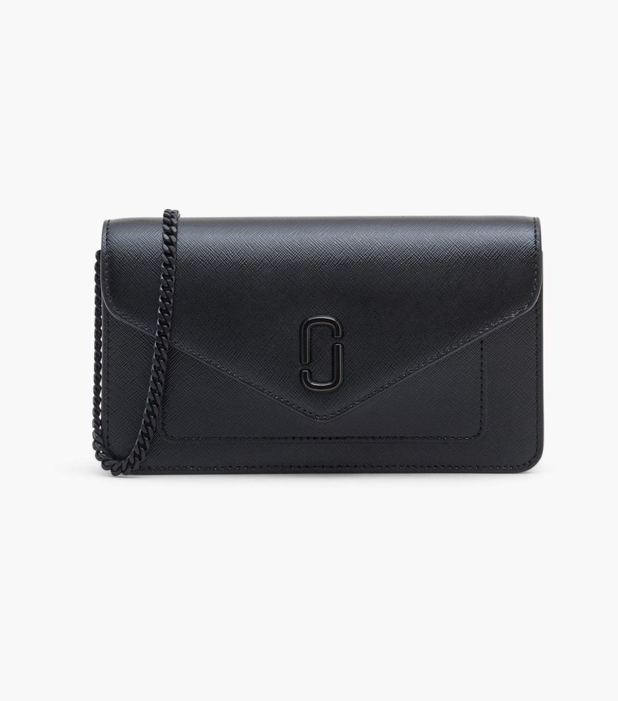 Wallets Marc Jacobs | The Longshot Chain Wallet Black