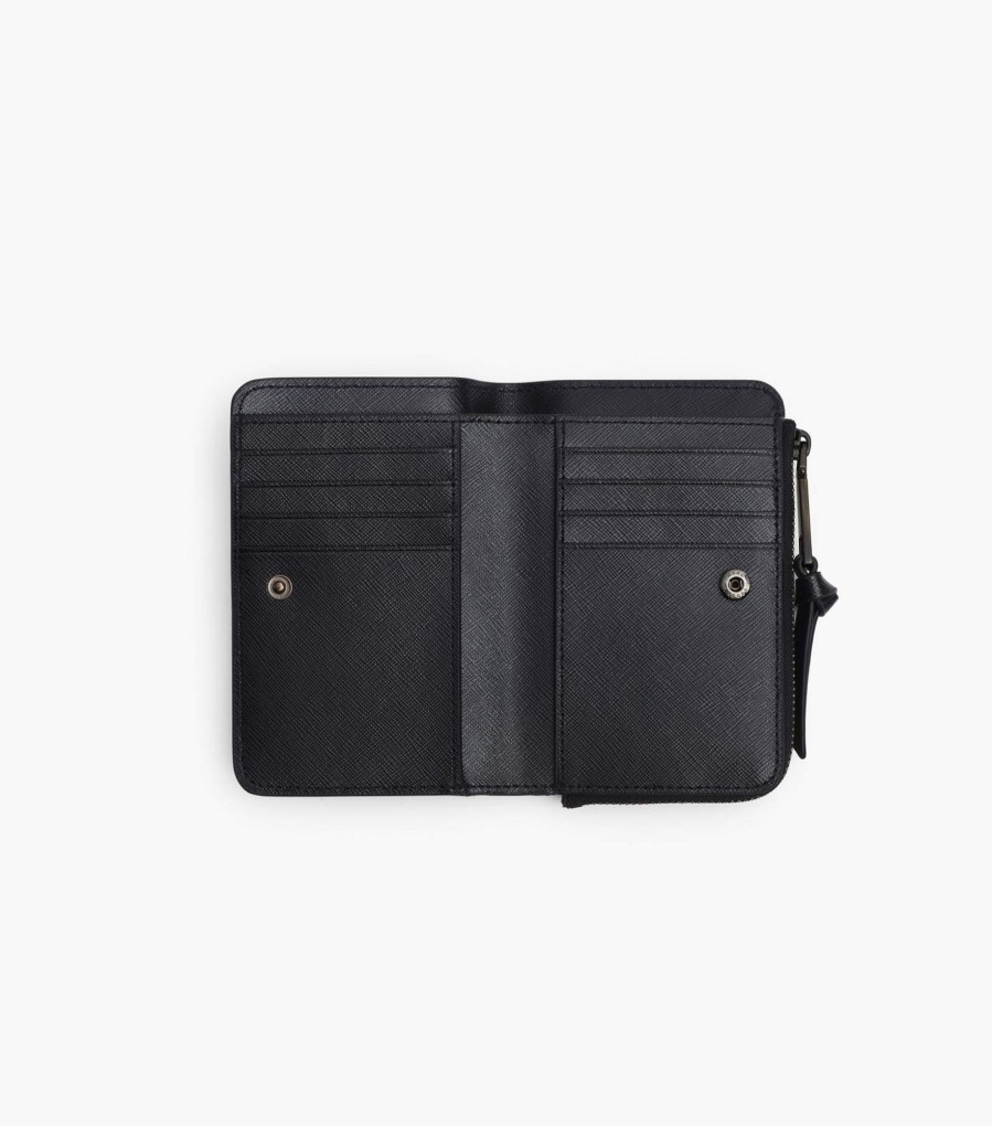 Wallets Marc Jacobs | The Utility Snapshot Dtm Slim Bifold Wallet Black