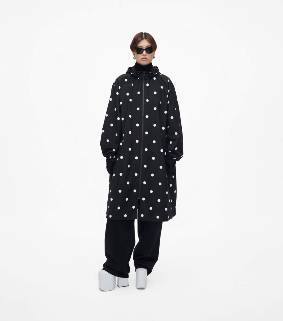 Ready To Wear Marc Jacobs | The Spots Long Windbreaker Black/White