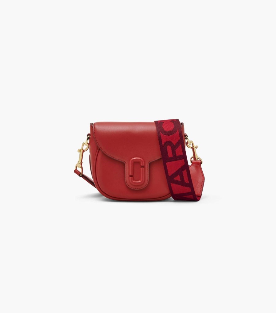 Bags Marc Jacobs | The J Marc Small Saddle Bag True Red